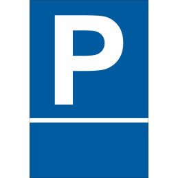 Parkplatzschild „Wunschtext“